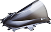 ZERO GRAVITY Double Bubble Windscreen Smoke for Yamaha R1 - Part 16-542M-02