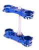 XTrig 06+ Yamaha YZ 250 ROCS Tech Triple Clamp 25mm Offset M12 - Blue