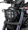 ZETA Headlight Guard for HON - Matte Black Mesh Design, Stainless Steel, Part Number ZE52-4130