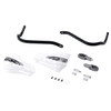 ZETA Armor Handguard XC Kit for 22.2mm and 28.6mm Bars – Black and White