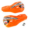 ZETA X3 Handguard Shield Orange with Adjustable Master Cylinder Guard