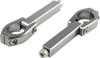 ZETA Armor Handguard Replacement Clamps – 1-1/8" (28.6mm) Handlebars, Long-EX Style (ZE71-1613)