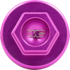 WORKS CONNECTION Oil Fill Plug - Purple - Honda 24-P079