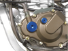 WORKS CONNECTION Engine Timing Plug - Blue - Kawasaki 24-543