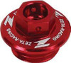 ZETA CNC Machined Oil Filler Plug with Aluminum Dipstick - Part ZE89-2120