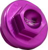 WORKS CONNECTION Oil Fill Plug - Purple - Kawasaki/Suzuki 24-P194
