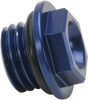 WORKS CONNECTION Oil Plug - Blue - Kawasaki/Suzuki 24-191