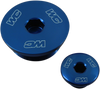WORKS CONNECTION Engine Plug - Blue - Kawasaki 24-620