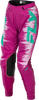 Women's Lite Pants Pink/Turquoise Sz 11/12