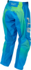 Youth F 16 Pants Blue/Hi Vis Sz 26