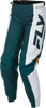 Women's F 16 Pants Teal/White/Gold Sz 03/04