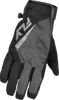 Title Long Gloves Grey/Black Sm