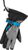 Title Gauntlet Gloves Light Grey/Black/Blue 3x