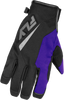 Title Gloves Black/Purple/Grey Xl