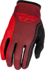 Youth Lite Gloves Black/Red Ys