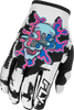 Lite Warp Gloves White/Blue/Pink 2x