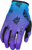 Lite Outline Gloves Purple/Blue/Black Md