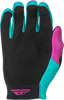 Women's Lite Gloves Pink/Turquoise Sm