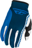Lite Gloves Blue/White 2x