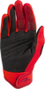 Youth F 16 Gloves Red Yxs