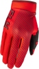 Youth F 16 Gloves Red Y2xs