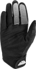 Youth F 16 Gloves Black/White Yl