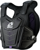 F1 Pro Chest Protector W/Rezro Black/White Lg/Xl