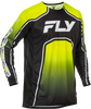 Rayce Bicycle Jersey Lime/Black/White Sm