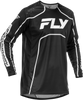 Rayce Bicycle Jersey Black/White Lg