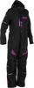 Women's Cobalt Shell Monosuit Black/Fuschia Xs