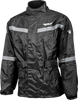 2 Piece Rain Suit Black 4x