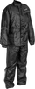 2 Piece Rain Suit Black Md
