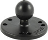 2 7/16" Dia.Base W/1" Ball