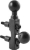 Brake/Clutch Reservoir Base W/2 1" Balls