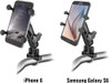 Handlebar Rail Mount W/U Bolt Base & X Grip Cradle