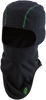 ARCTIVA Balaclava Fleece - Black/Green - Small/Medium 2503-0363