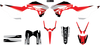 D'COR VISUALS Graphic Kit - Cor 9 Honda - CRF250/450 R/RX 20-10-444