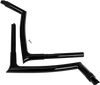 FAT BAGGERS INC. 1-1/4" EZ Install Pointed Top Handlebar - 16" - Black 908016-B