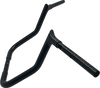 FAT BAGGERS INC. 1-1/4" EZ Install Pointed Top Handlebar - Reduced Reach - 13" - Black 945013-B