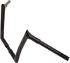 FAT BAGGERS INC. 1-1/4" EZ Install Pointed Top Handlebar - 10" - Black 906010-B