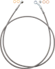 FAT BAGGERS INC. EZ Install Brake Line - 63" - Stainless Steel Braid 110063
