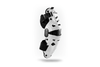 MOBIUS X8H Hybrid Knee Support - White/Black - 2XS/XS 1020109