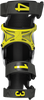 MOBIUS X8 Knee Braces - White/Yellow - Medium 1010103