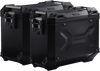 SW-MOTECH TRAX ADV Aluminum Case System - Black - Suzuki V-Strom 1050 DE '23-'24 KFT.05.965.70000/B