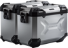 SW-MOTECH TRAX ADV Aluminum Case System - Silver - Kawasaki Versys 650 '14-'24 KFT.08.518.70100/S