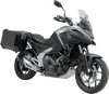 SW-MOTECH TRAX ADV Aluminum Case System - Black - Honda NC750 X '20-'24 KFT.01.841.70100/B