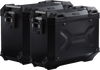 SW-MOTECH TRAX ADV Aluminum Case System - Black - Honda Africa Twin '16-'17 KFT.01.622.70001/B