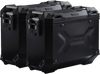 SW-MOTECH TRAX ADV Aluminum Case System - Black - BMW F 650 GS/G 650 GS '99-'15 KFT.07.094.70000/B