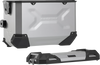 SW-MOTECH TRAX ADV Aluminum Case System - Silver - Kawasaki Versys 1000 '18-'23 KFT.08.922.70001/S