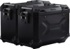 SW-MOTECH TRAX ADV Aluminum Case System - Black - Suzuki V-Strom 1000 '14-'19 KFT.05.440.70101/B